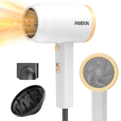 Fast Drying 1875W Hair Dryer with Diffuser & Concentrator