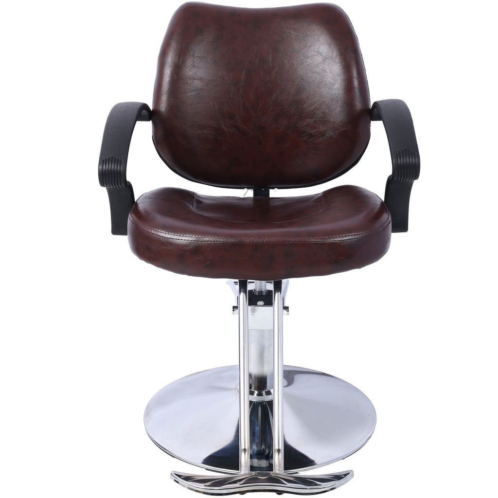 practical Hydraulic Pump Salon Chair with Ergonomic Comfort and Footrest