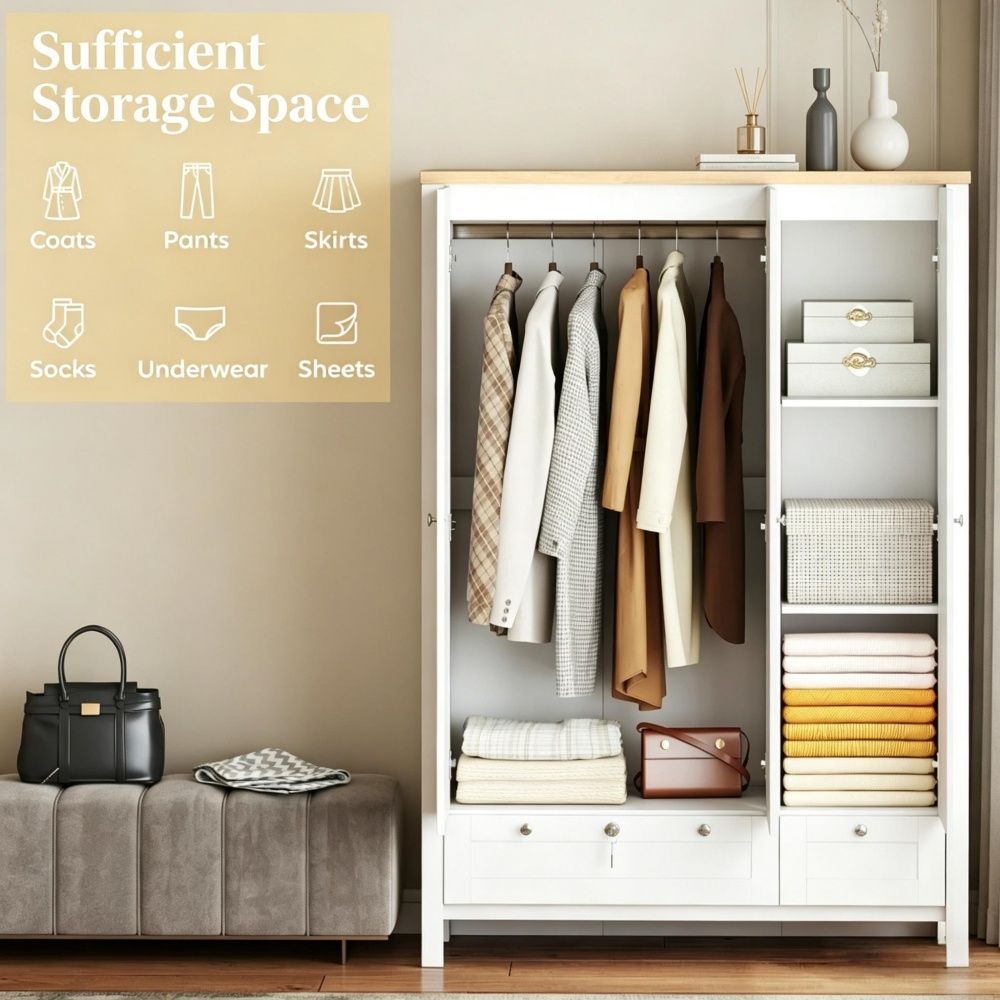 Hall Tree, Chester Dresser/Storage Cabinets/Lockers/rolling wardrobe