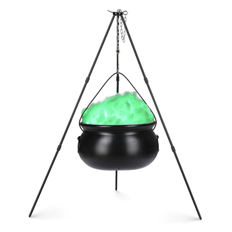 Glowing Witch's Cauldron Halloween Display