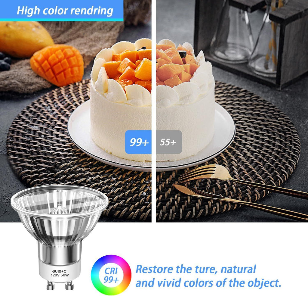 Dimmable Warm White Halogen Replacement Bulbs