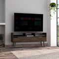 Hamburg TV Stand with Three Open Shelves and Superior Top