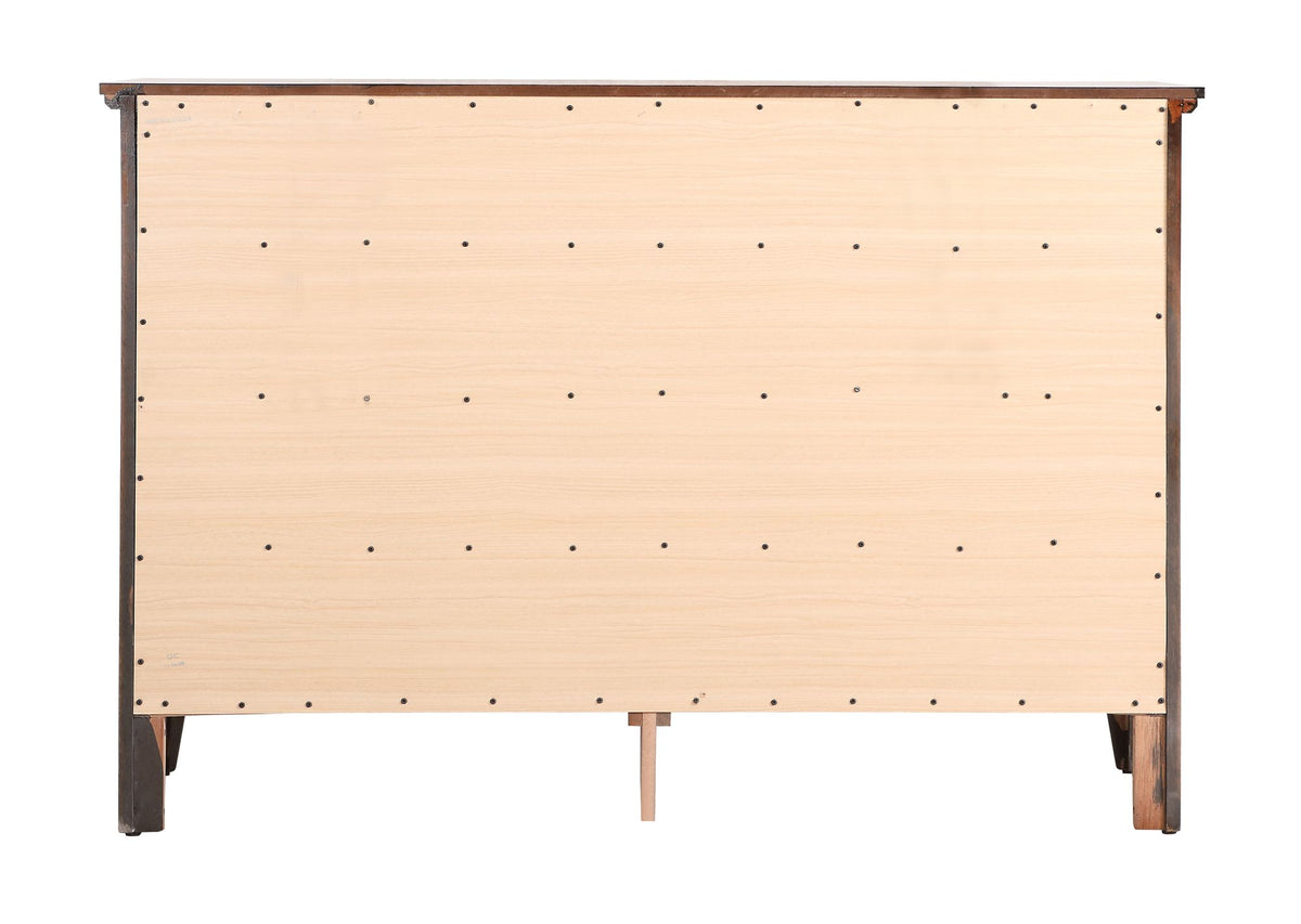 Hammond Five-Drawer Dresser in Cappuccino