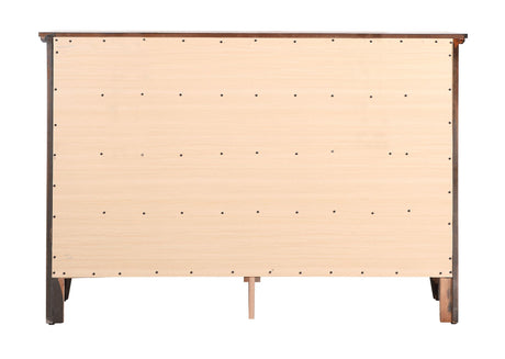 Hammond Five-Drawer Dresser in Cappuccino
