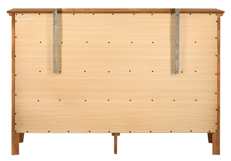 Hammond G5460-D Oak Dresser with Dove-Tailed Drawers