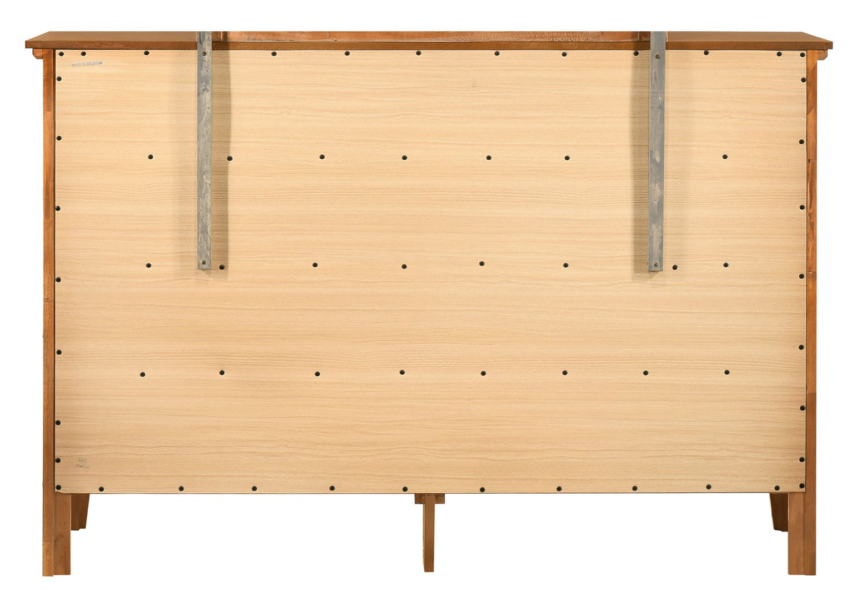 Hammond G5460-D Oak Dresser with Dove-Tailed Drawers