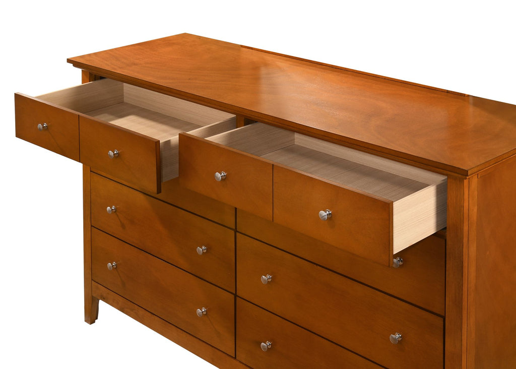Hammond G5460-D Oak Dresser with Dove-Tailed Drawers