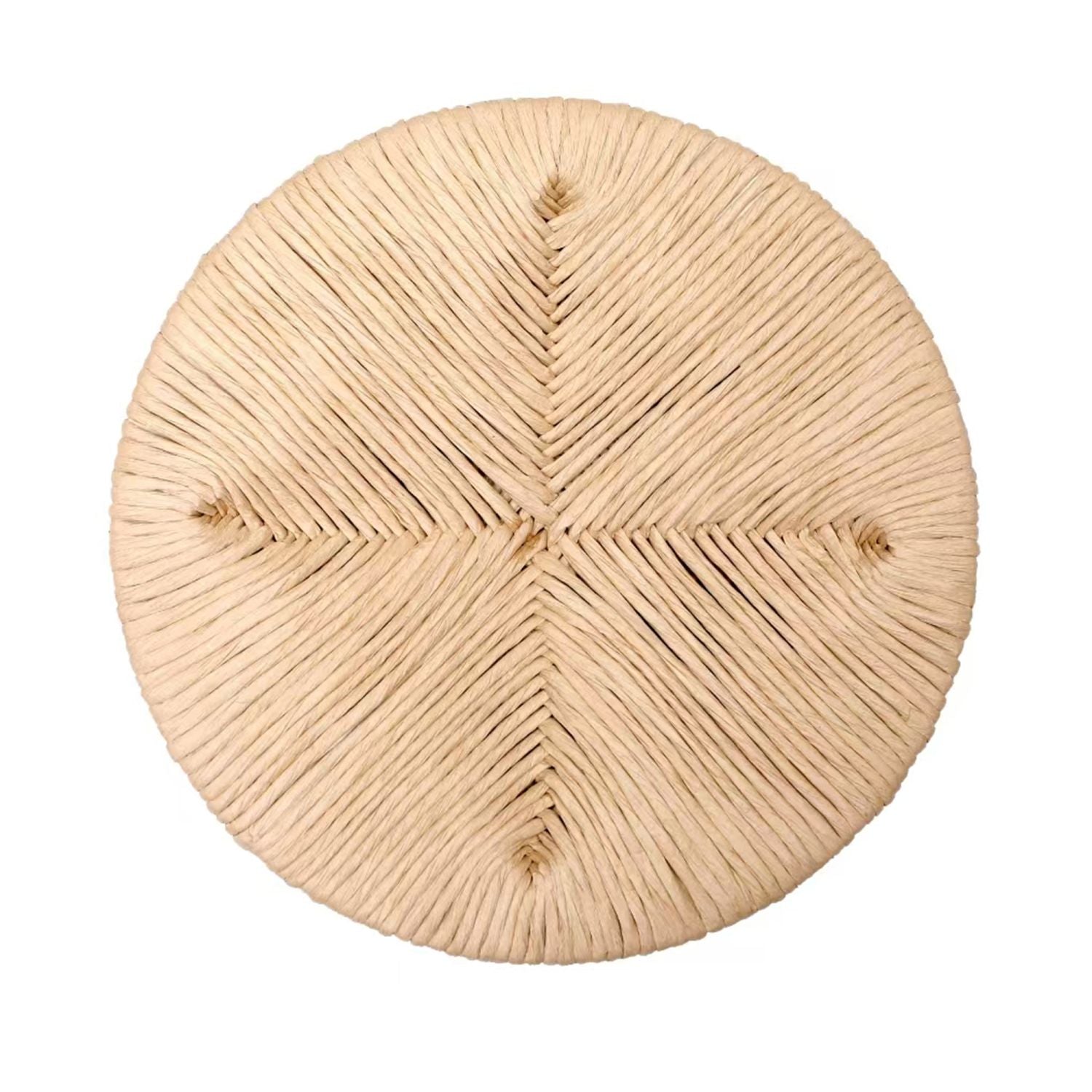 Hand-Woven Bar Stools for Relaxed Counter Seating