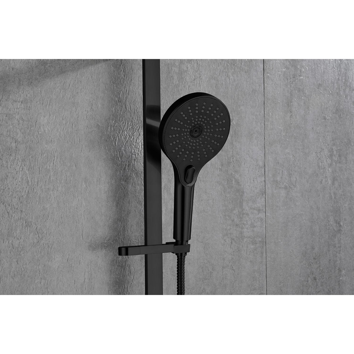 Adjustable Handheld Shower with Slide Bar and Hose