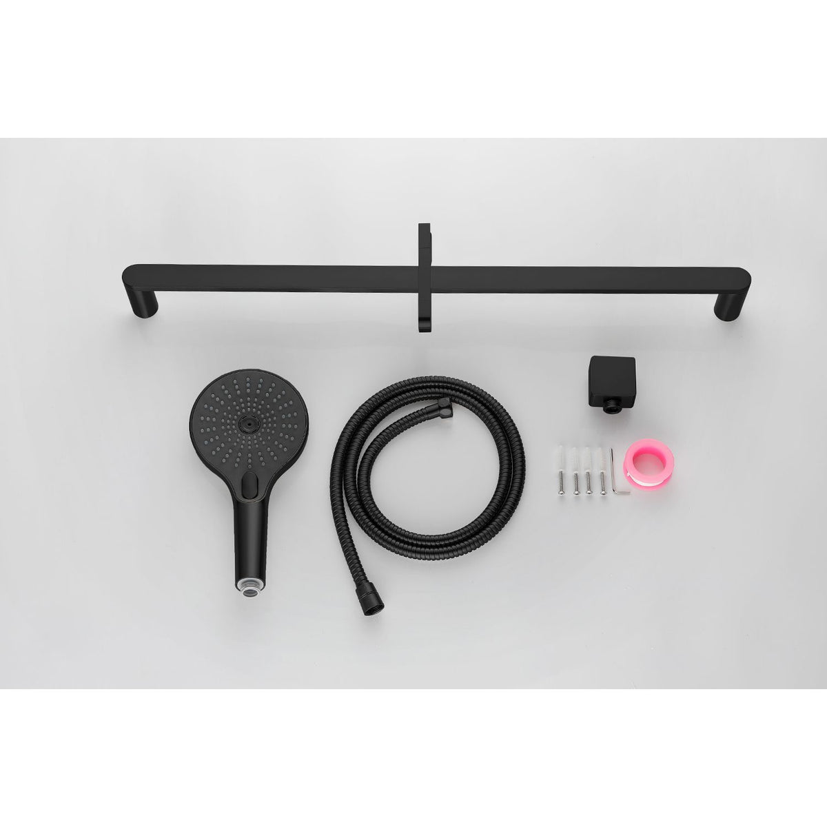 Adjustable Handheld Shower with Slide Bar and Hose