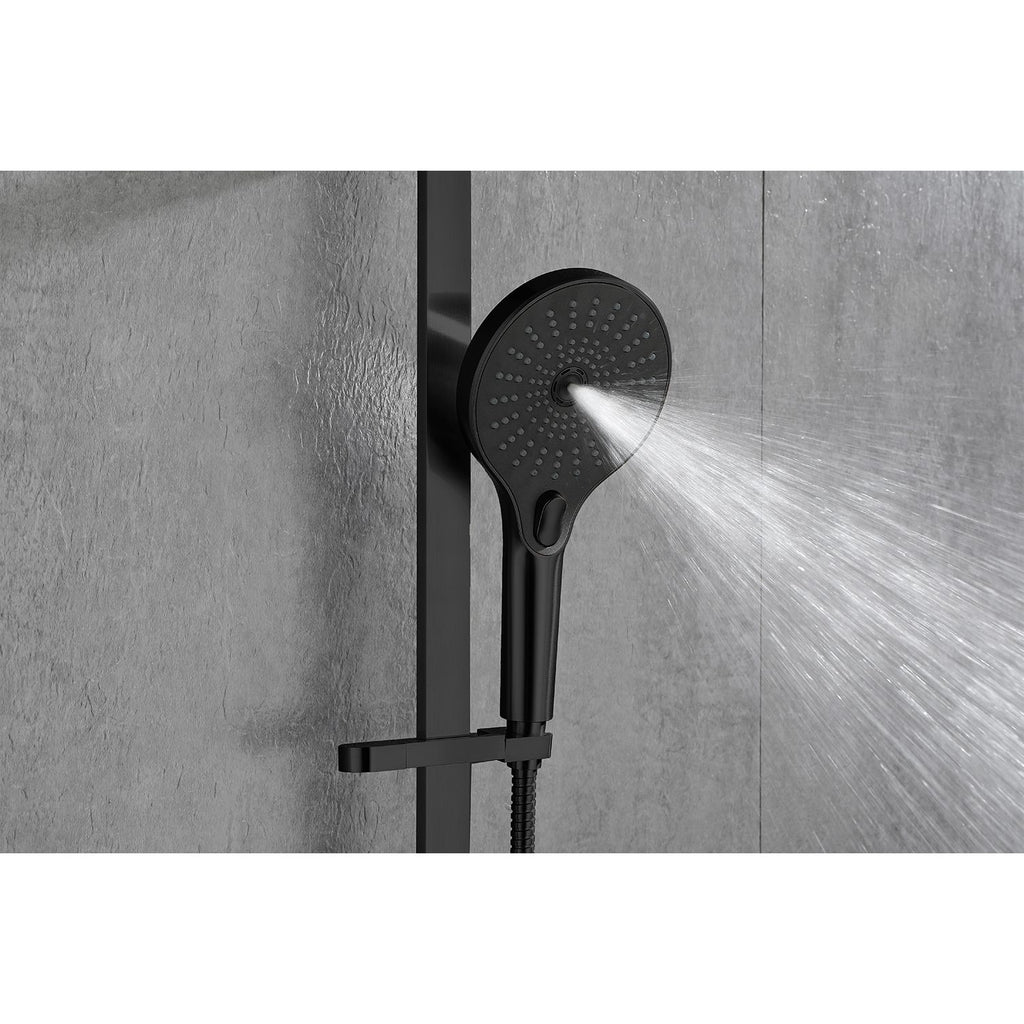 Adjustable Handheld Shower with Slide Bar and Hose