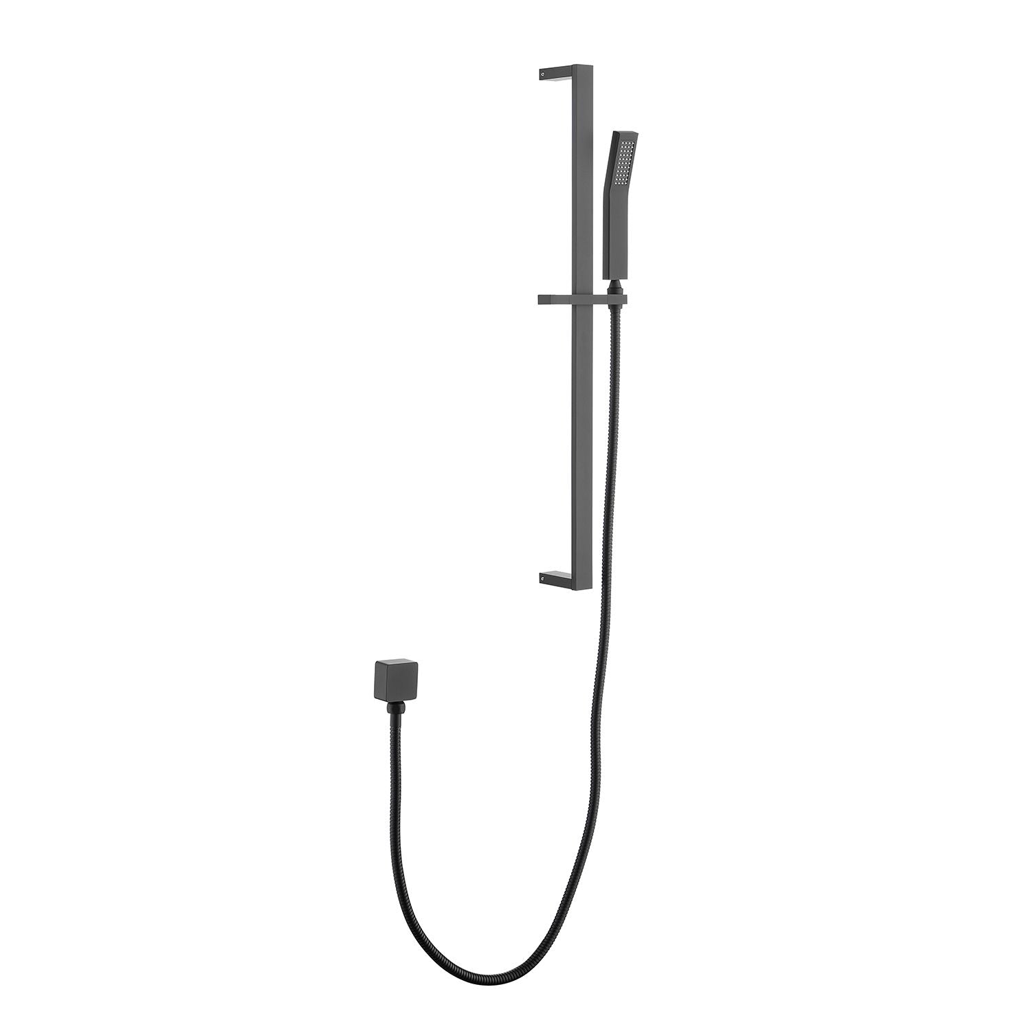 Handheld Shower with 28- Slide Bar and 59- Hose