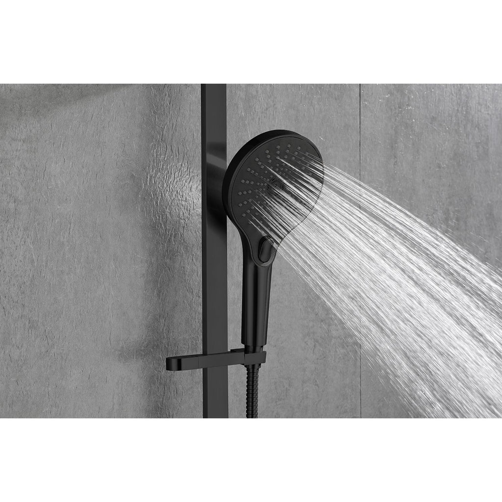 Adjustable Handheld Shower with Slide Bar and Hose