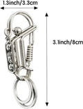 Handmade Metal Keychain Organizer for Home and Car Keys