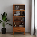 Harper Bookcase with Storage – Adjustable Shelves and Drawer