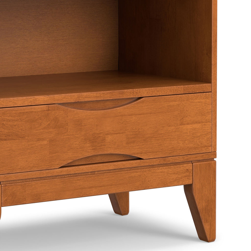 Harper Bookcase with Storage – Adjustable Shelves and Drawer