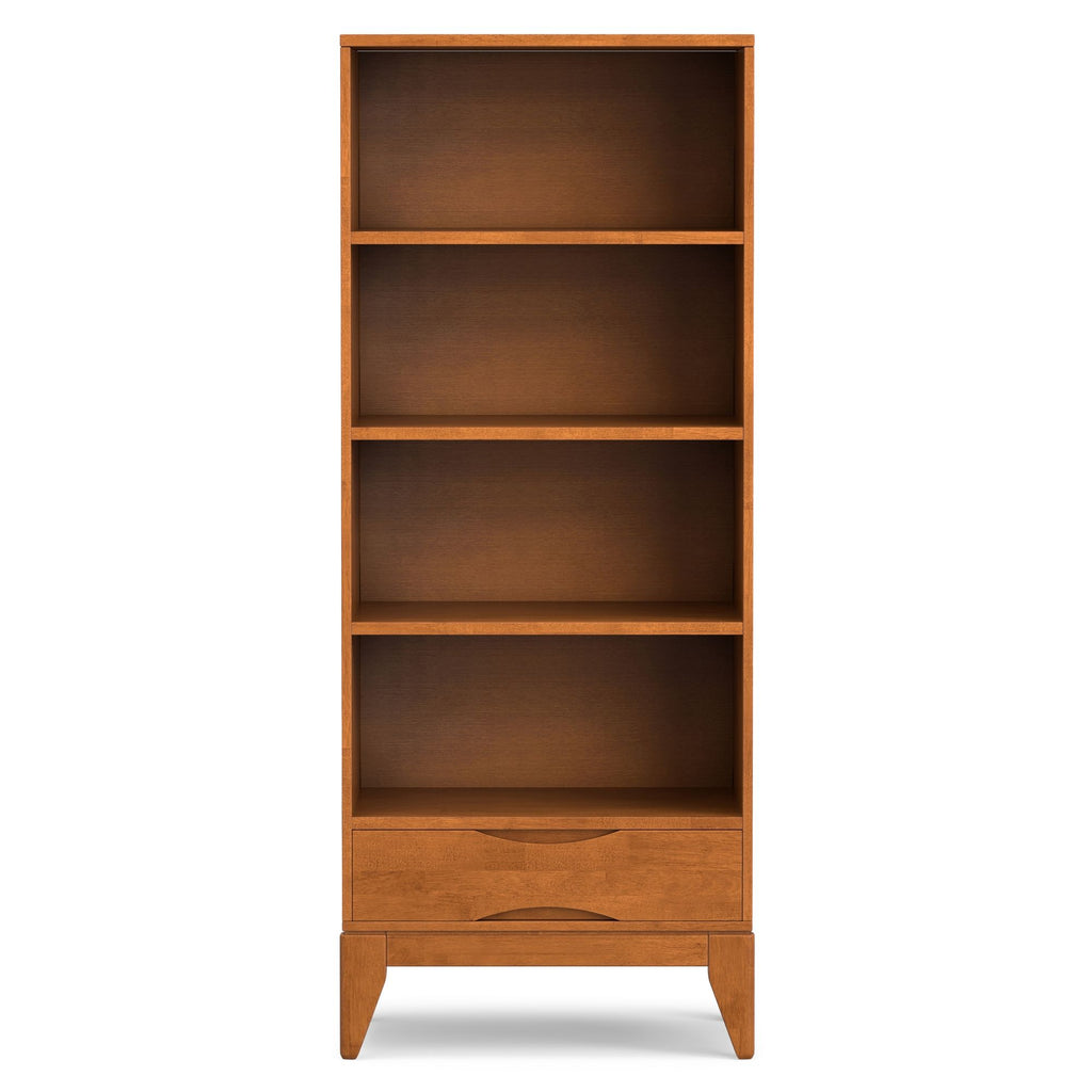 Harper Bookcase with Storage – Adjustable Shelves and Drawer