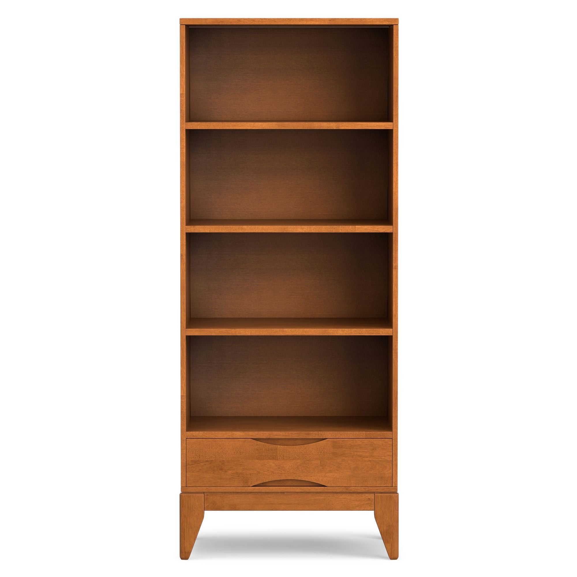 Harper Bookcase with Storage – Adjustable Shelves and Drawer