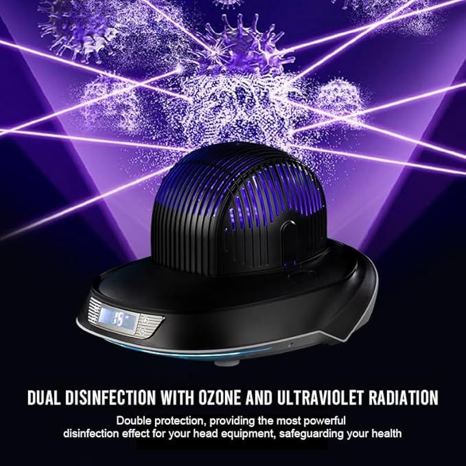 Automatic Hat & Helmet Care Machine with Steam Cleaning & Drying