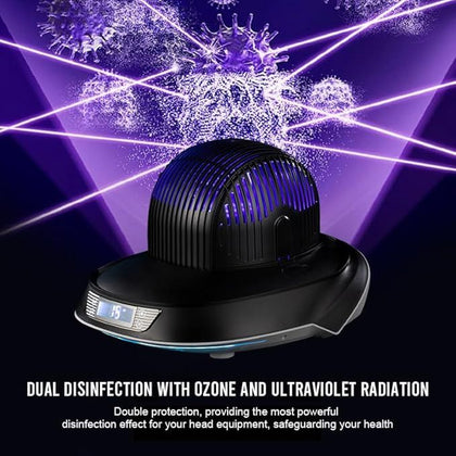 Automatic Hat & Helmet Care Machine with Steam Cleaning & Drying