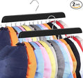 2-Pack Hat Organizer with 14 Hooks for Closet Baseball Cap and Belt Storage
