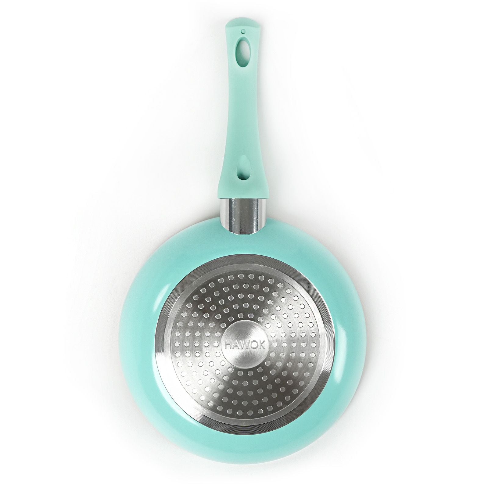 HAWOK Ceramic Non-Stick Frying Pan Set - 3 Pans, PFAS-Free, Induction Ready