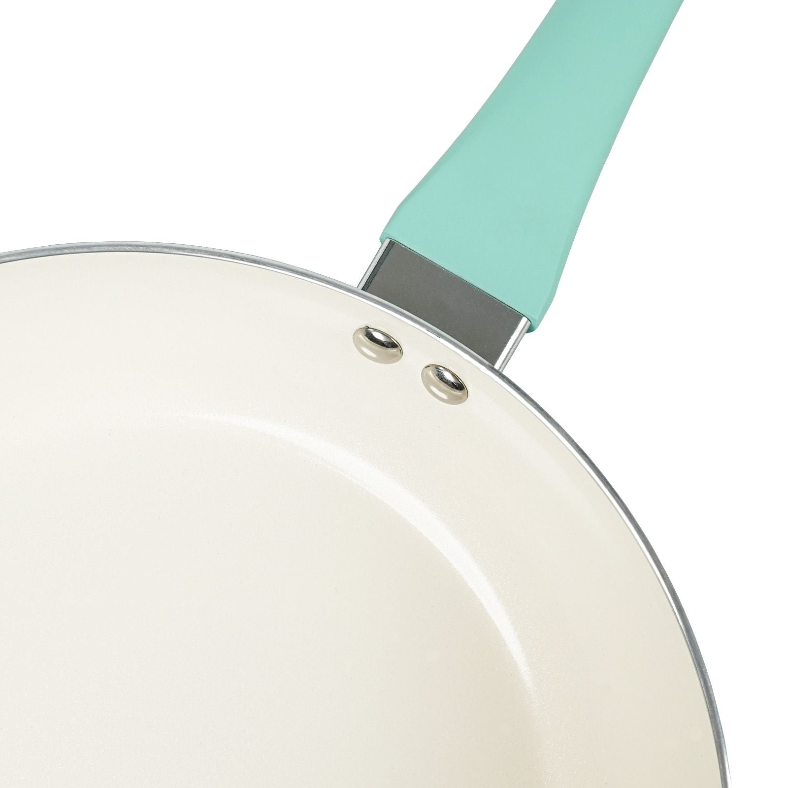 HAWOK Ceramic Non-Stick Frying Pan Set - 3 Pans, PFAS-Free, Induction Ready