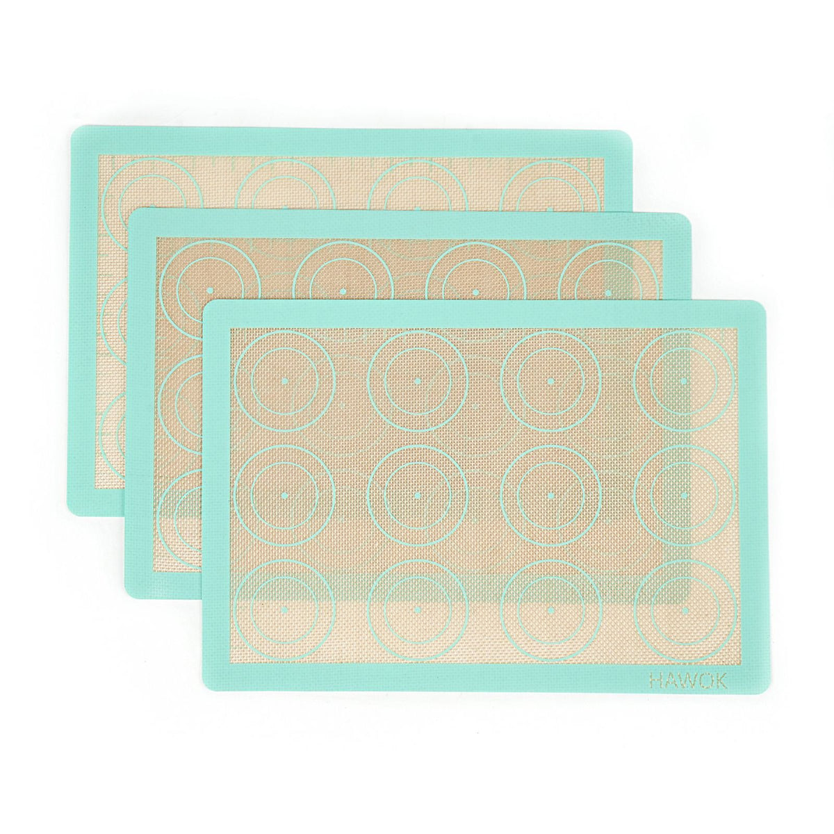 HAWOK Flexible Nonstick Baking Mat Set