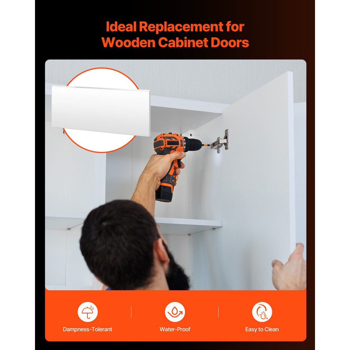 Customizable White HDPE Panel for DIY and Industrial Projects