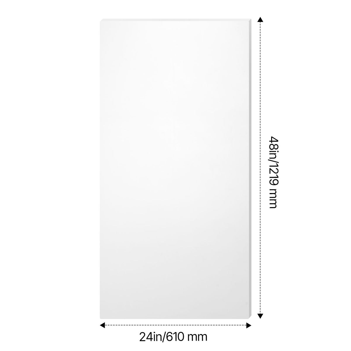 Customizable White HDPE Panel for DIY and Industrial Projects