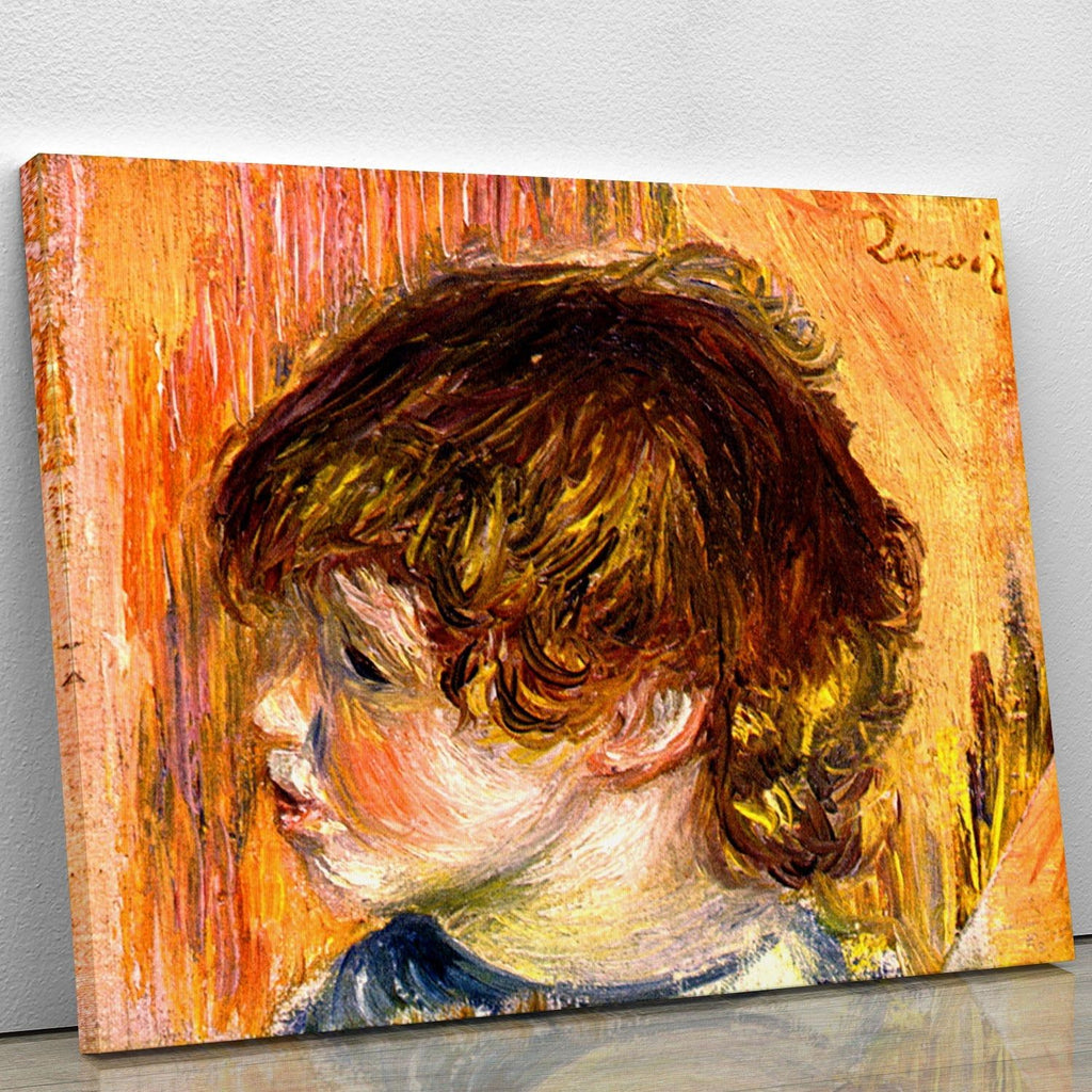 Renoir Head of a Young Girl Wall Art