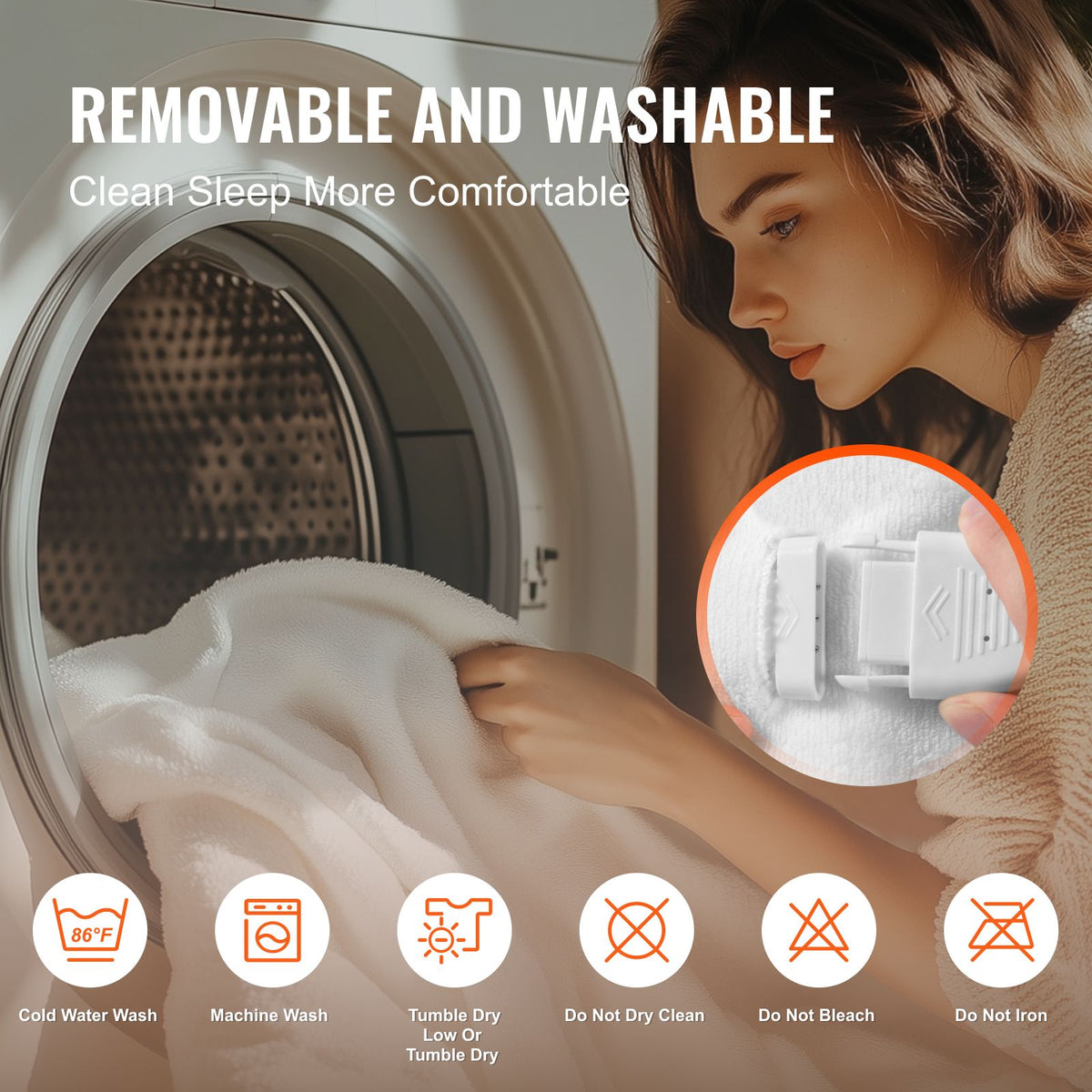 King Heated Mattress Pad with Adjustable Warmth