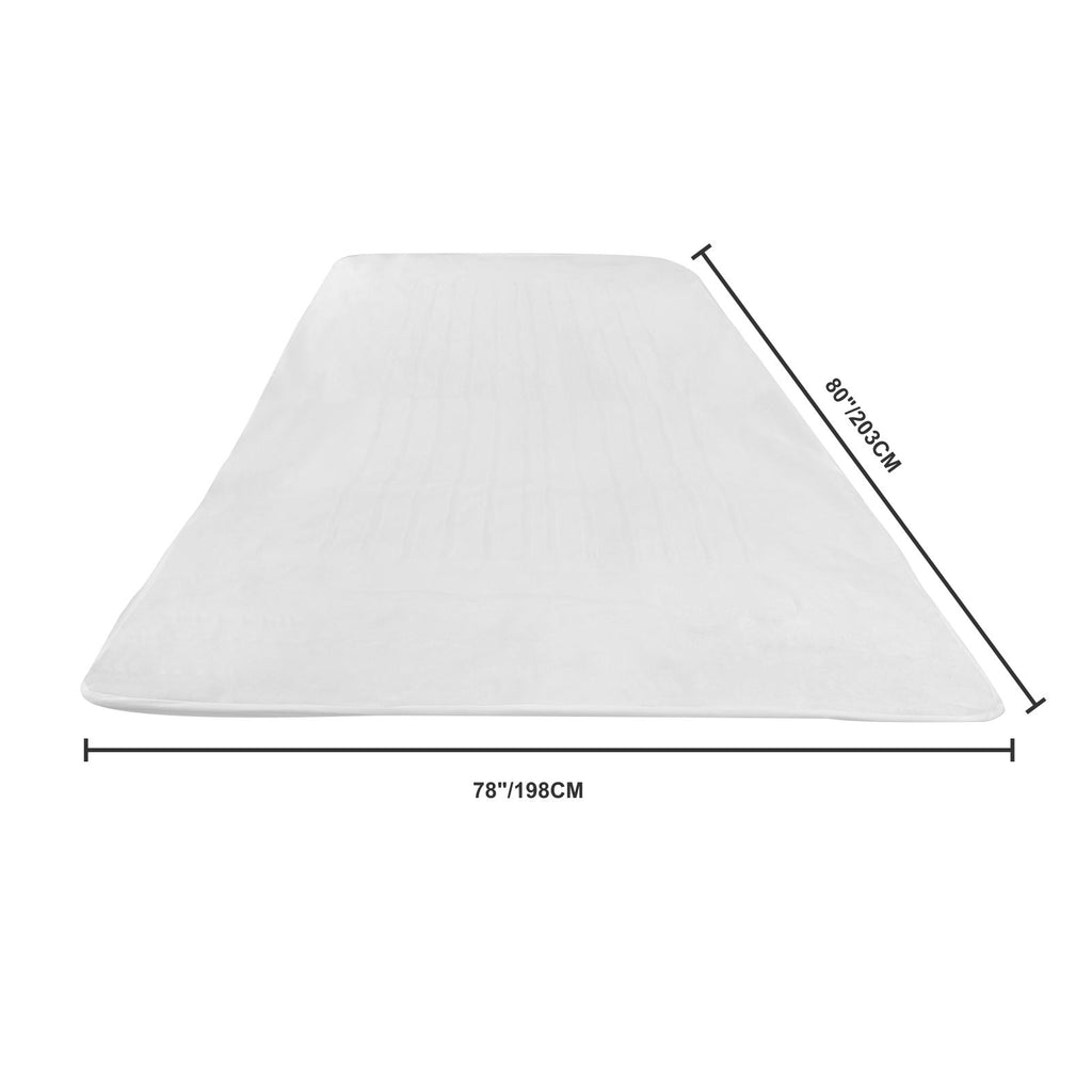 King Heated Mattress Pad with Adjustable Warmth