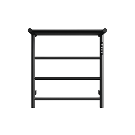 Heated Towel Rack with Top Shelf – Smart Touchscreen Control, 304 Stainless Steel