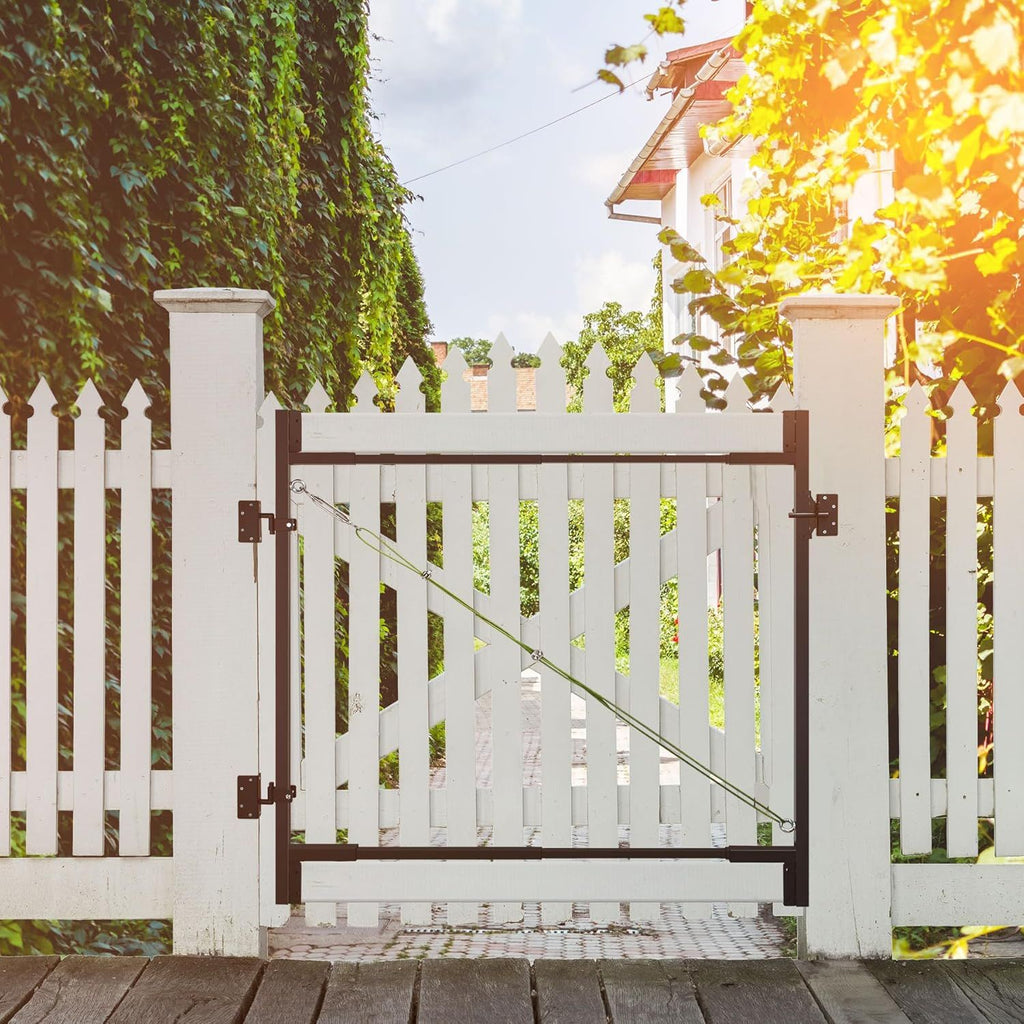 Adjustable DIY Fence Gate Kit for Custom Outdoor Projects