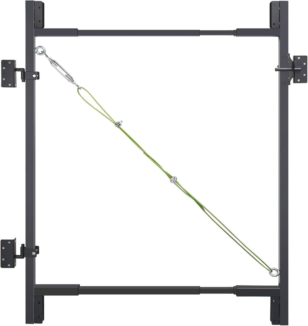 Adjustable DIY Fence Gate Kit for Custom Outdoor Projects