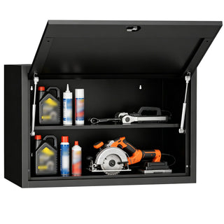 practical Metal Wall Mounted Tool Storage Cabinet for Garage and Workshop