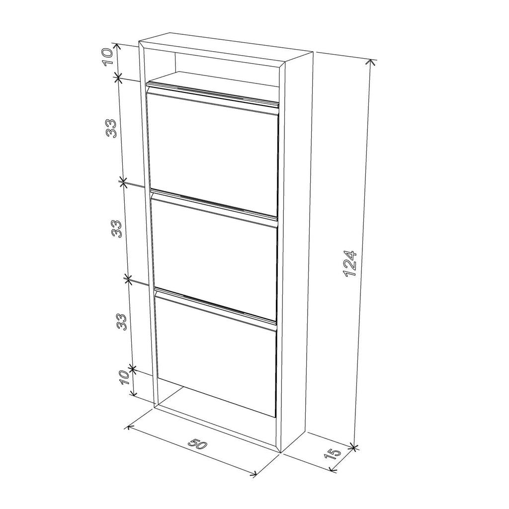 3-Tier Shoe Storage Organizer for Clutter-Free Entryways