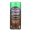 High Brew Dark Chocolate Mocha Cold Brew Coffee,, 12-Pack