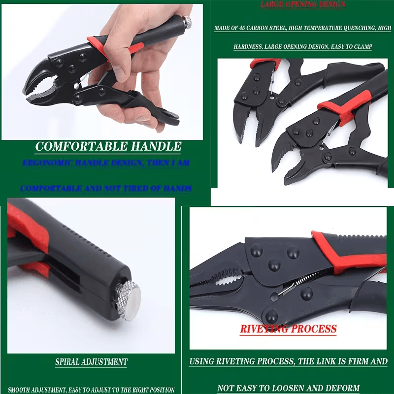 Industrial Grade Universal Pressure Clamp for Welding and Construction