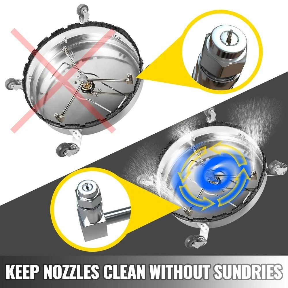 High-Pressure Plate Surface Cleaner