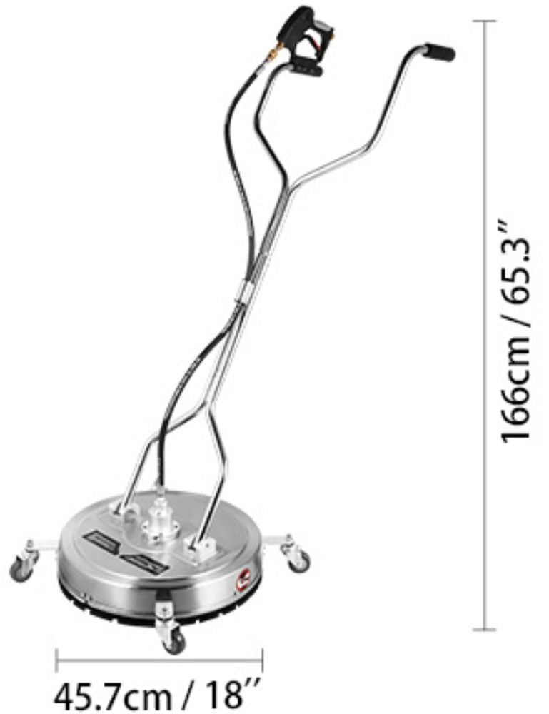 High-Pressure Plate Surface Cleaner