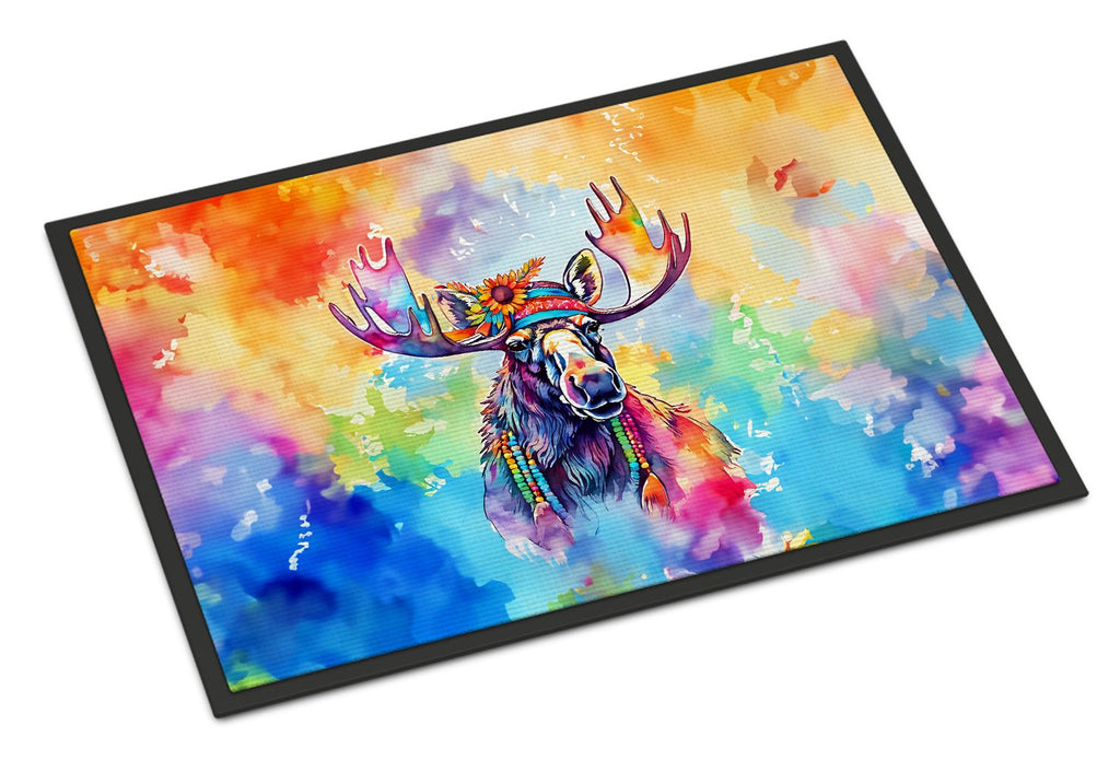 Hippie Moose Artwork Doormat for Distinctive Entrances