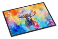 Hippie Moose Artwork Doormat for Distinctive Entrances