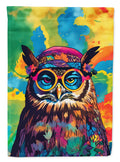 Double-Sided Owl House Flag – Vibrant Outdoor Yard Banner for Porch or Pole Display