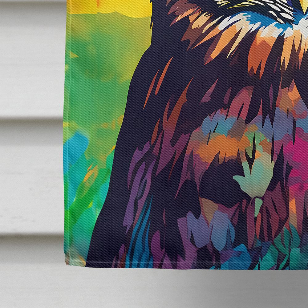 Double-Sided Owl House Flag – Vibrant Outdoor Yard Banner for Porch or Pole Display