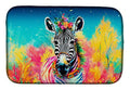 Hippie Zebra Absorbent Dish-Drying Mat