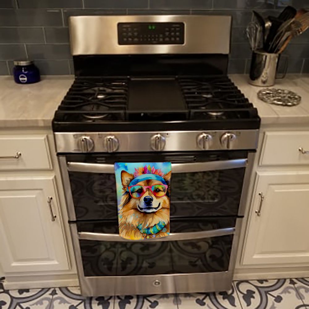 Hippie Dawg Reversible Decorative Kitchen Towel