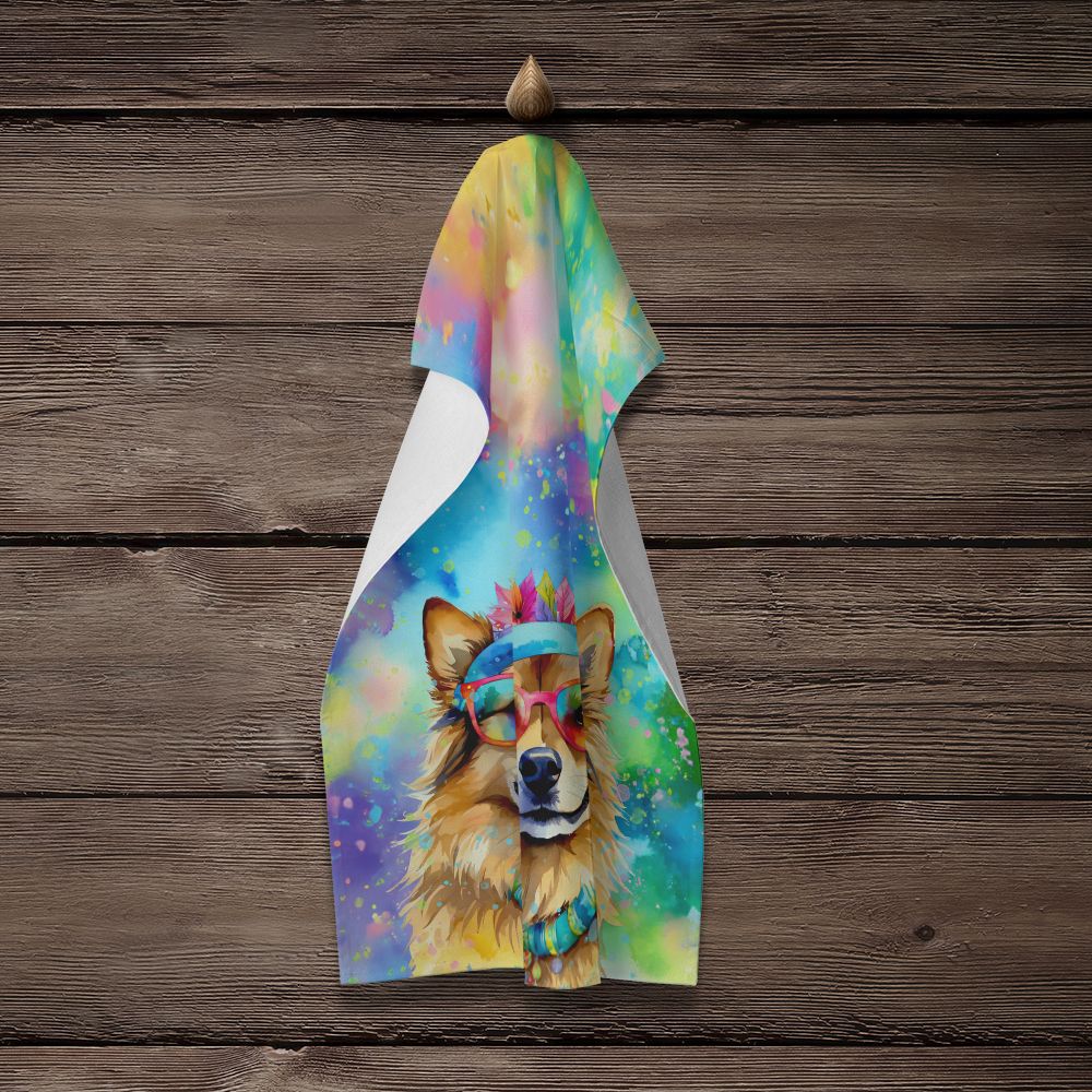 Hippie Dawg Reversible Decorative Kitchen Towel