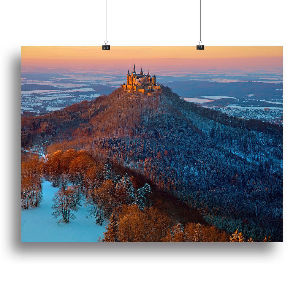 Hohenzollern in Winter Mood Wall Art